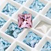 DZ 3009 12x12 mm square shape crystal fancy stone DZ 3009 12x12 mm square shape crystal fancy stone
